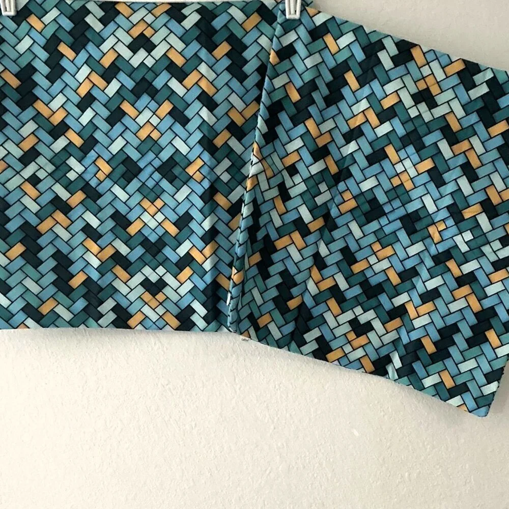 CALITIME GEOMETRIC PRINT PILLOW COVERS